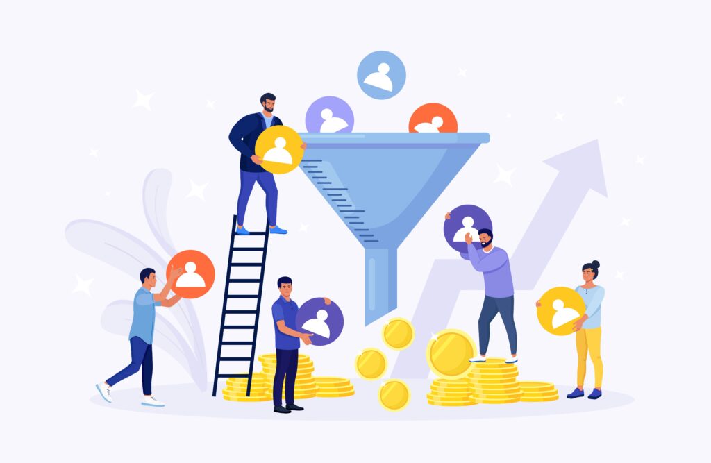 Process of communication and attracting new customers, followers, making profit. Lead Generation, prospects. Business strategy. Monetization tips for virtual IT labs. Increasing conversion rates SMM strategies