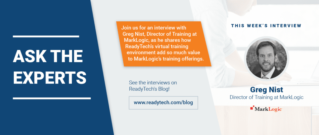 Ask the Expert: Greg Nist with MarkLogic